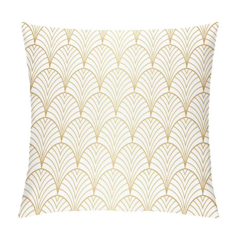 Personality  Seamless Abstract Pattern. Vector Geometric Background. Art Deco Illustration Pillow Covers