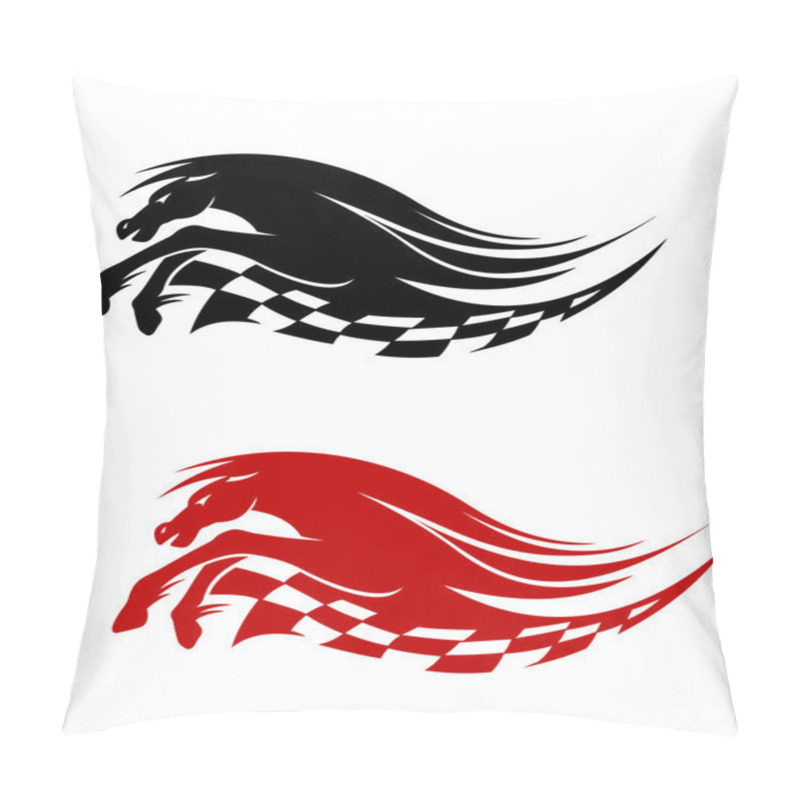 Personality  Horse Symbol Pillow Covers