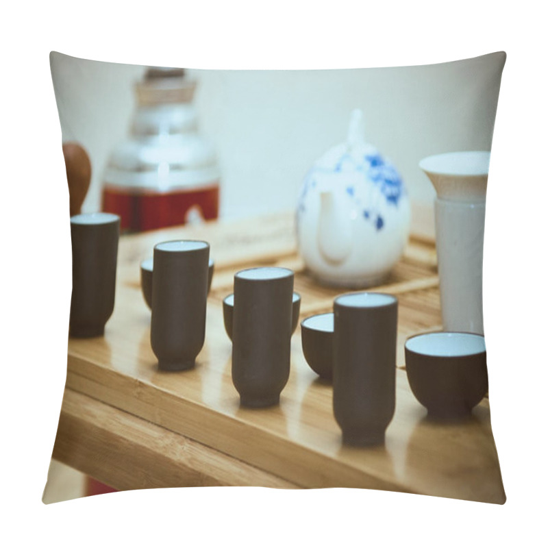 Personality  Chinese Tea Ceremony Kung Fu Tea Items Pillow Covers