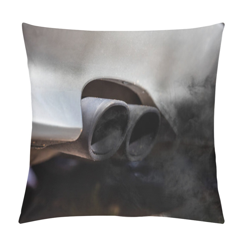 Personality  Two Pipes On Car Pillow Covers