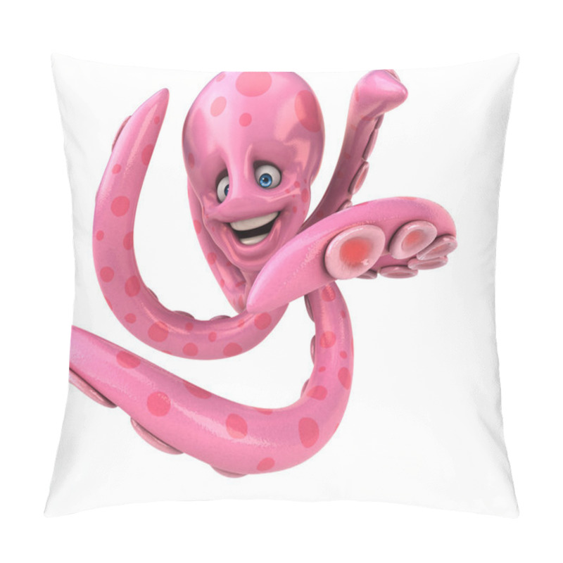 Personality  Fun Cartoon Octopus Pillow Covers