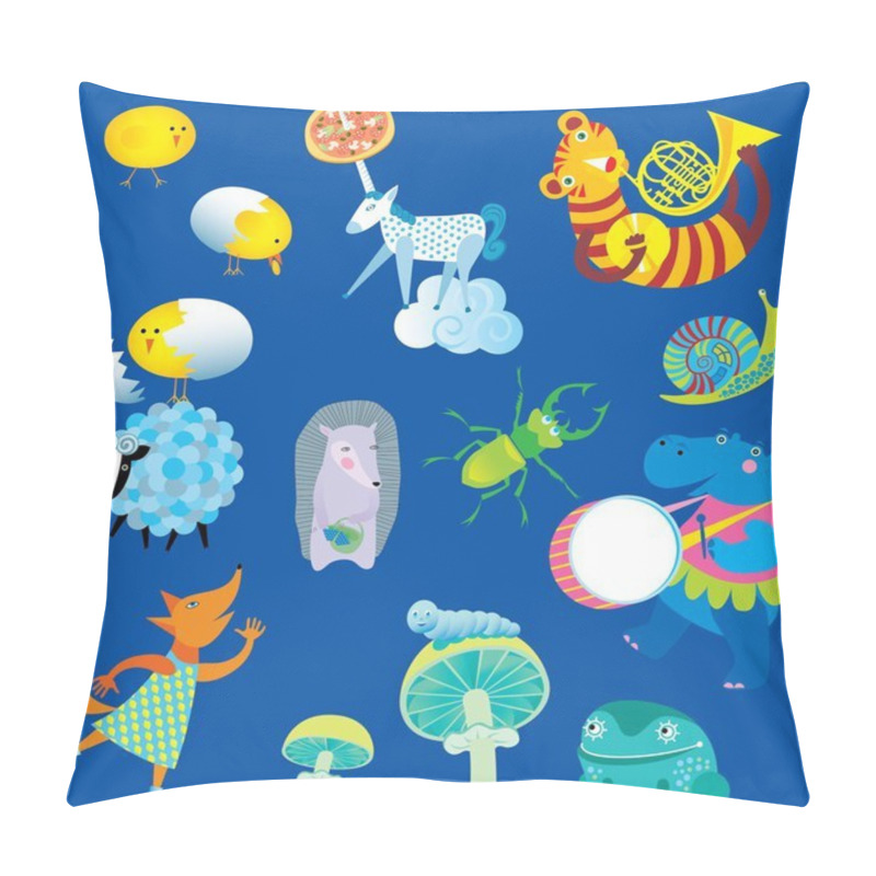 Personality  Animals Set Pillow Covers