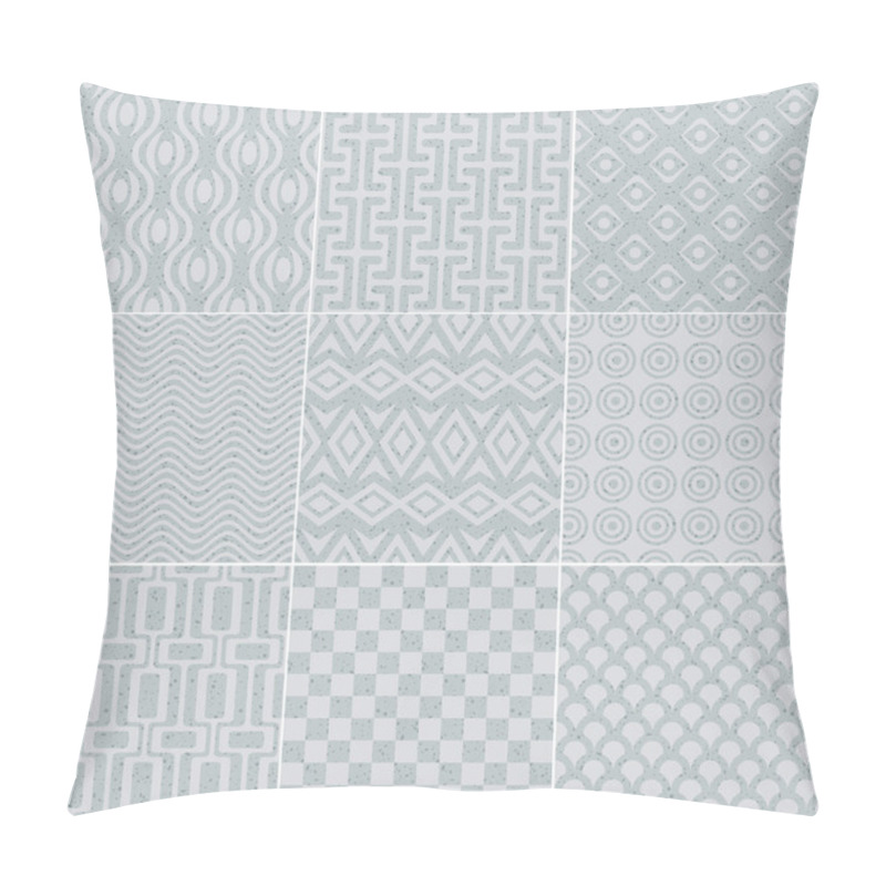 Personality  Seamless Geometric Abstract Pastel Pattern Pillow Covers