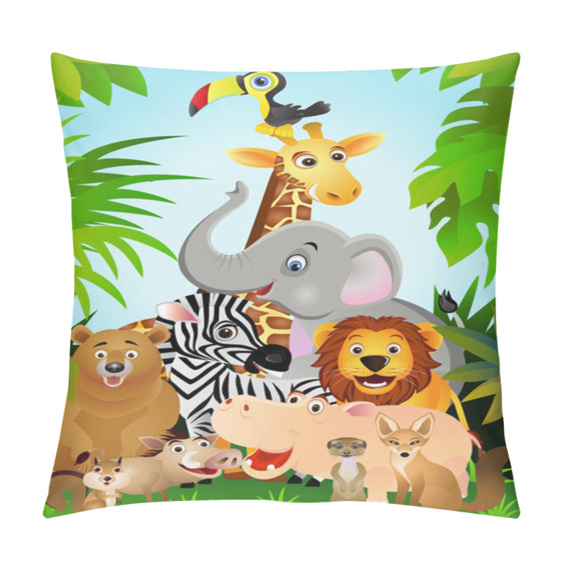 Personality  Animal Cartoon Pillow Covers