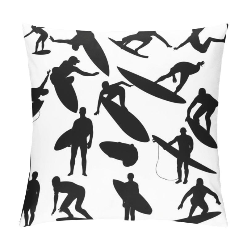 Personality  Surfers Pillow Covers