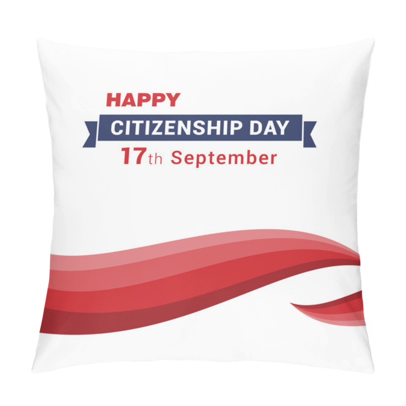 Personality  American Citizenship Day Poster Pillow Covers