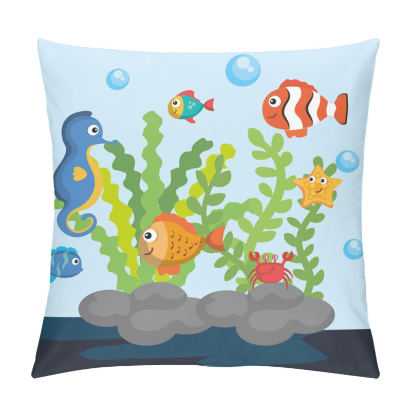 Personality  Sea Life Design Pillow Covers