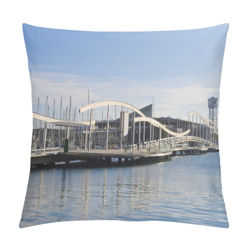 Personality  Rambla Del Mar, Barcelona Pillow Covers