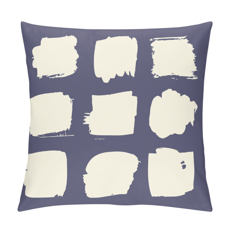 Personality  Hand Drawn Seamless Pattern For Design Use. Vector Doodle Squares. Abstract Pencil Drawing. Artistic Illustration Grunge Elements  Pillow Covers