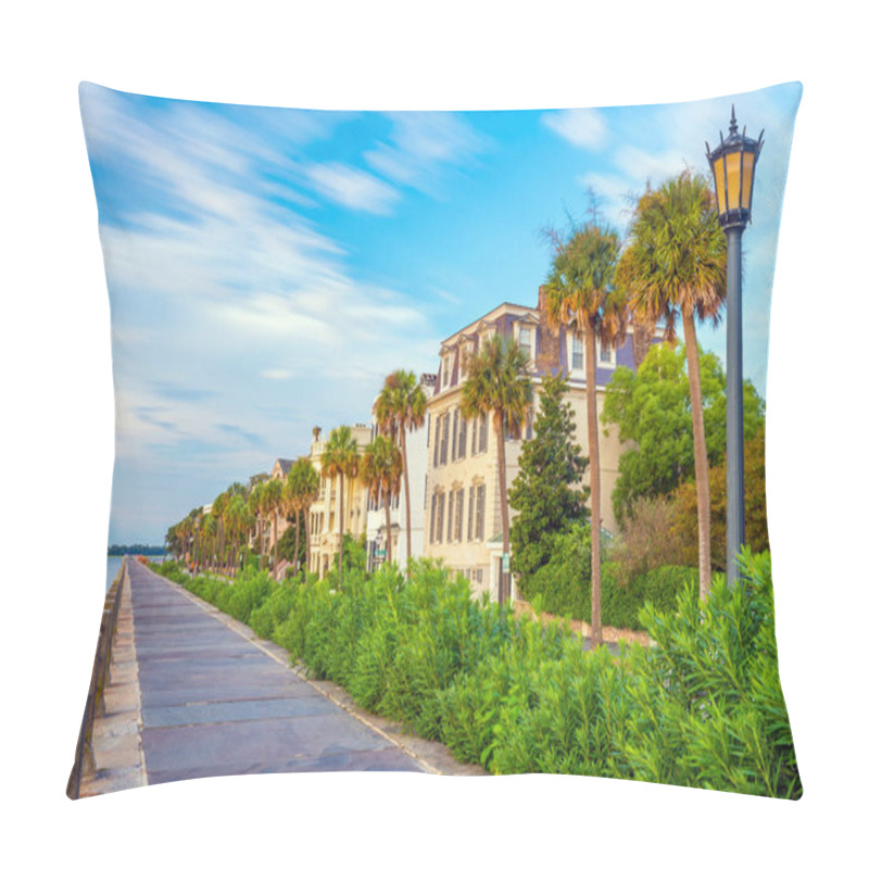 Personality  Battery Park In The Historic Waterfront Area Of Charleston, South Carolina, USA Pillow Covers