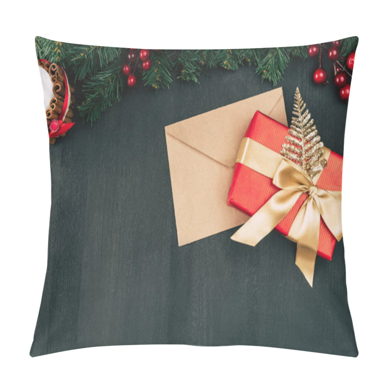 Personality  Christmas Gift And Envelope Pillow Covers