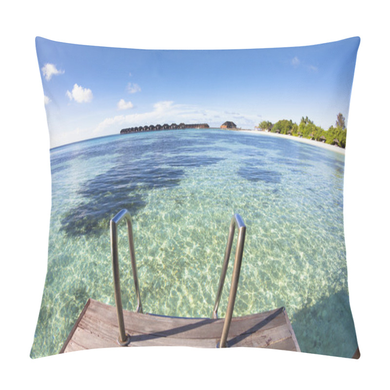 Personality  Water Villa And Ocean View. Maldives Pillow Covers