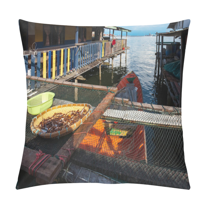 Personality  Labuan Water Village Pillow Covers