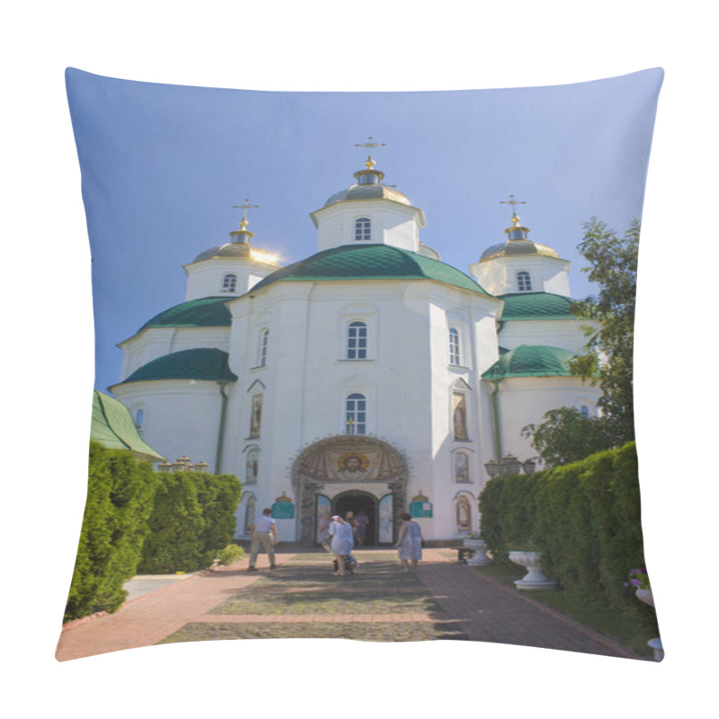 Personality  Transfiguration Cathedral In Priluki, Ukraine Pillow Covers