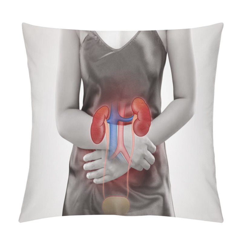 Personality  The Woman Has Kidney Disease Pillow Covers