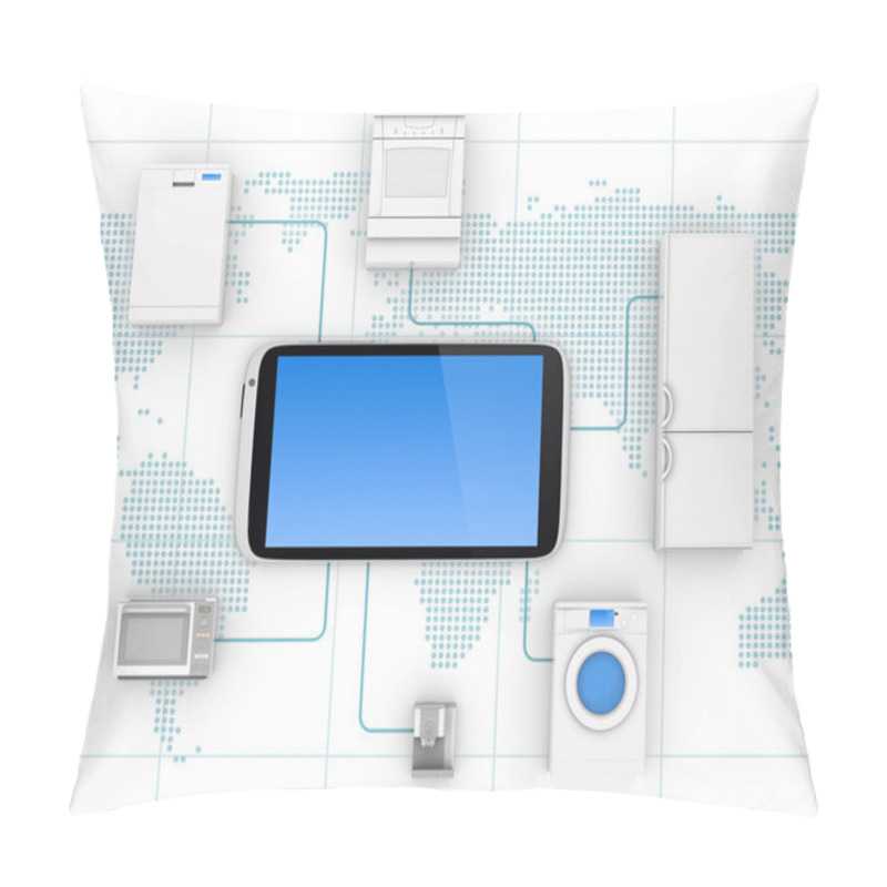 Personality  Internet Of Things Concept Pillow Covers