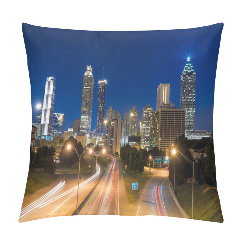 Personality  Image Of The Atlanta Skyline  Pillow Covers