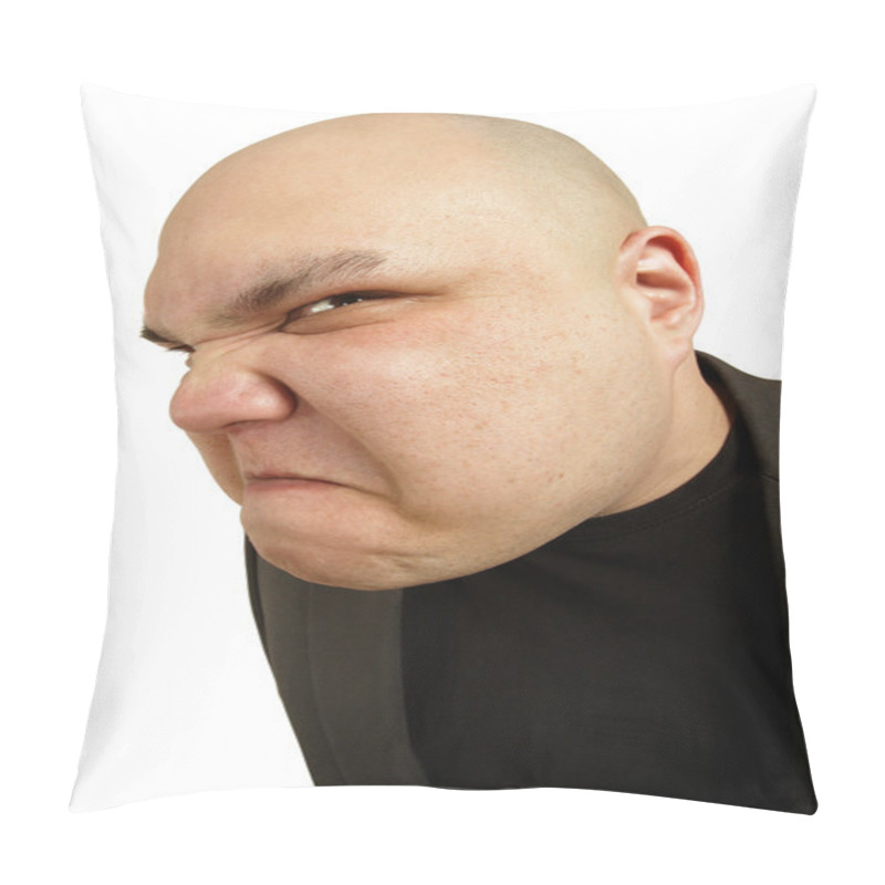 Personality  Angry Sneer Pillow Covers