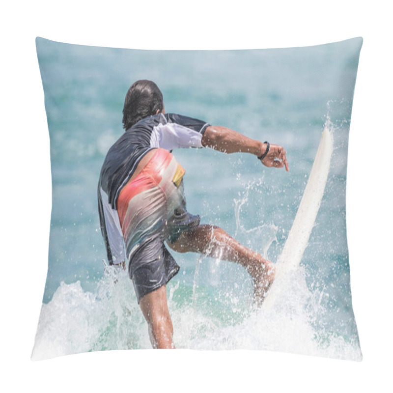 Personality  Surfing Surface Water Sport Actio Pillow Covers