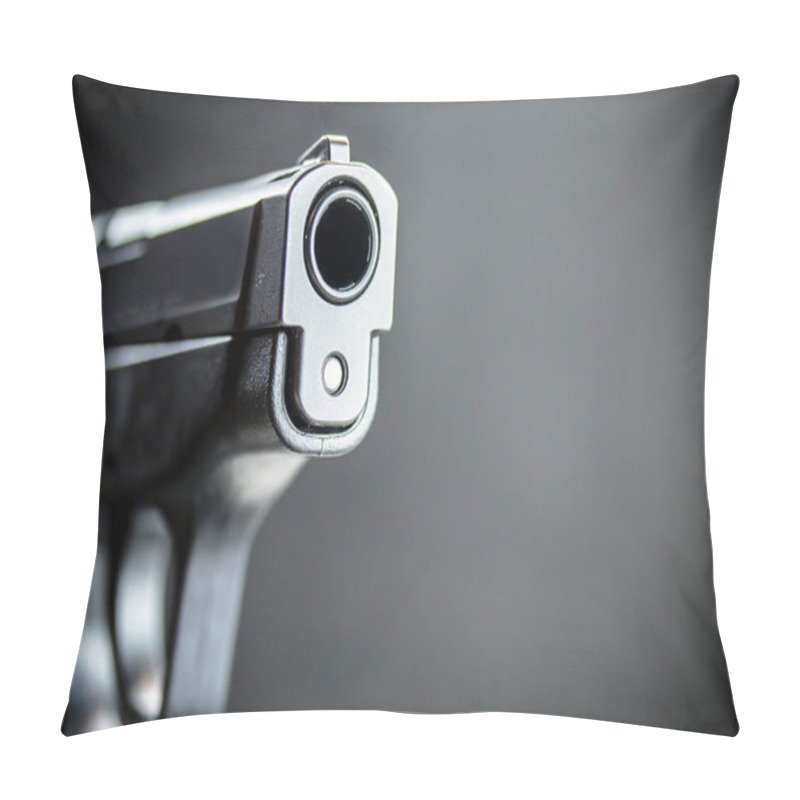 Personality  Pistol Handgun And Bullets Pillow Covers