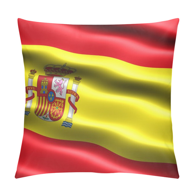 Personality  Flag Of Spain Pillow Covers