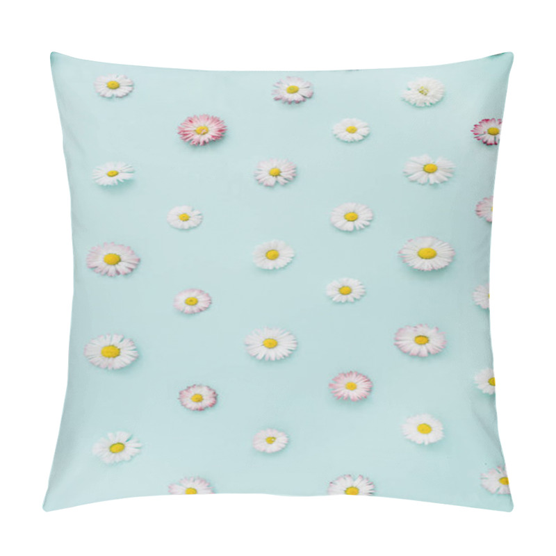 Personality   White And Pink Chamomile Daisy Flowers Pillow Covers