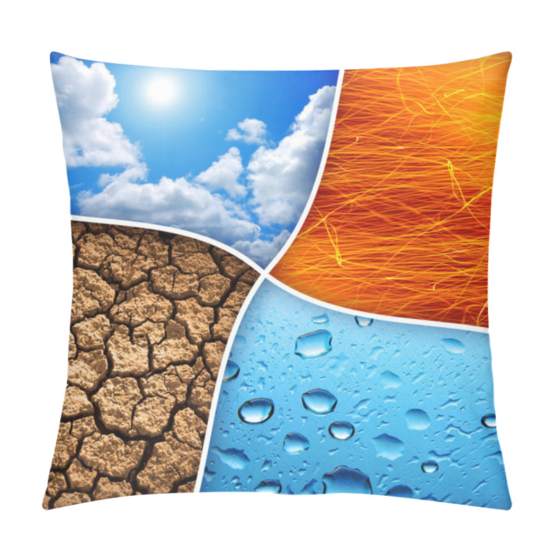 Personality  Four Elements Pillow Covers