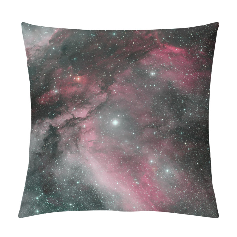 Personality  The Carina Nebula Is A Large Bright Nebula. Pillow Covers