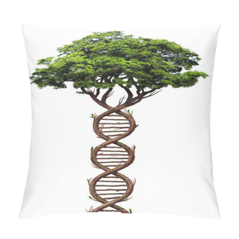 Personality  Tree Of Evolution. Abstract Illustration Pillow Covers