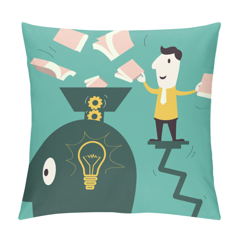 Personality  More Knowledge And Idea Pillow Covers