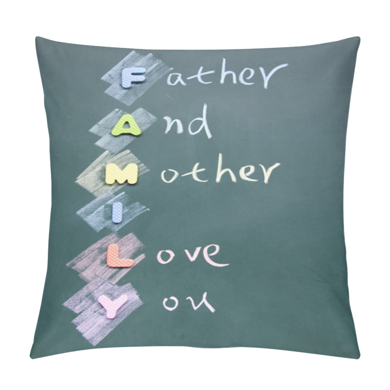 Personality  Family Sign Pillow Covers