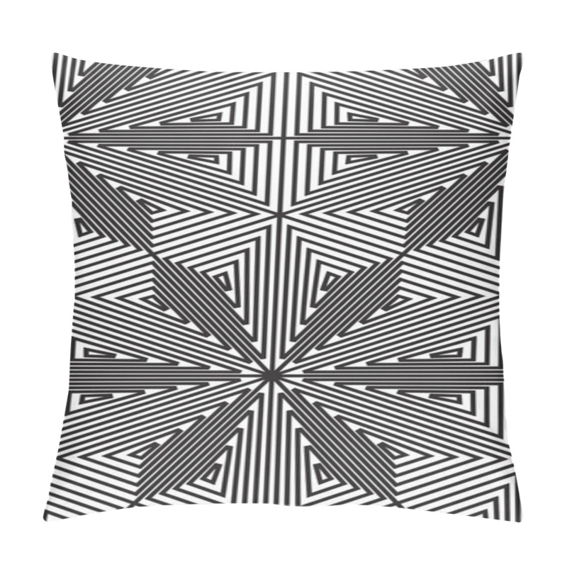 Personality  Abstract Seamless Pattern. Modern Stylish Texture Geometric Back Pillow Covers