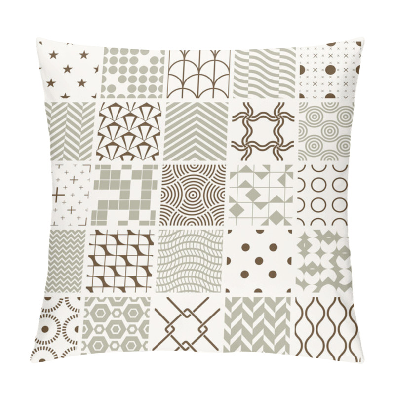 Personality  Set Of Endless Geometric Patterns  Pillow Covers