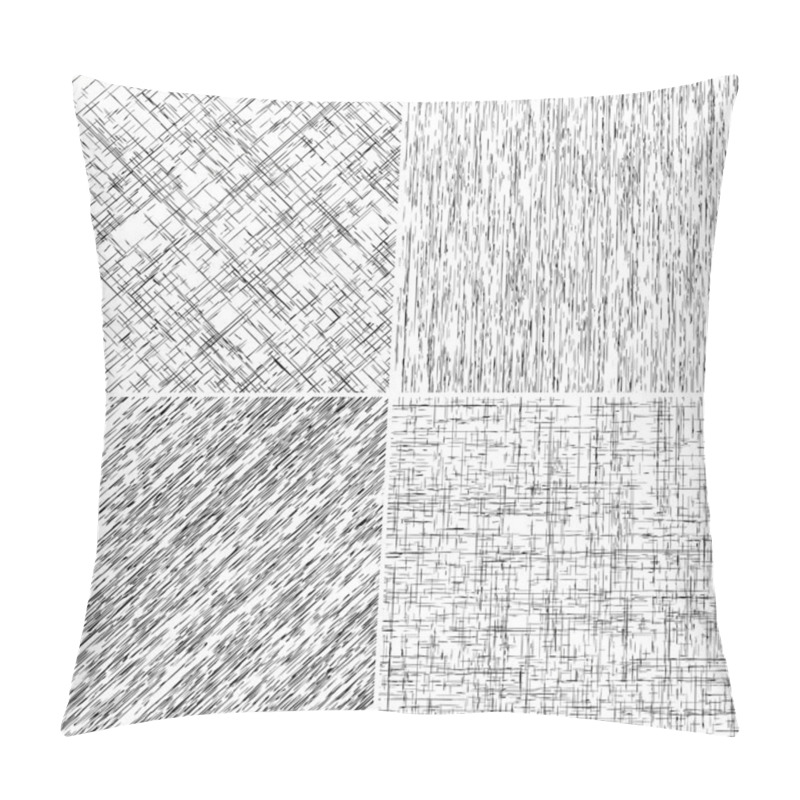 Personality  Grunge Stroke Set Pillow Covers