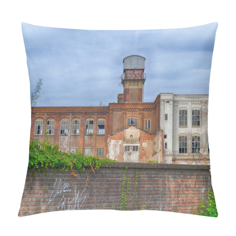 Personality  Abandoned Industrial Buildings In Gronau In Germany Pillow Covers