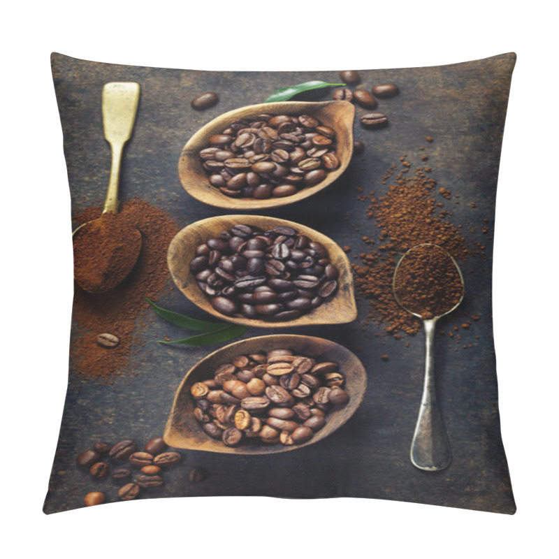 Personality  Coffee Composition Pillow Covers