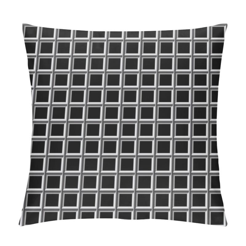 Personality  Prison Bars Black Pillow Covers