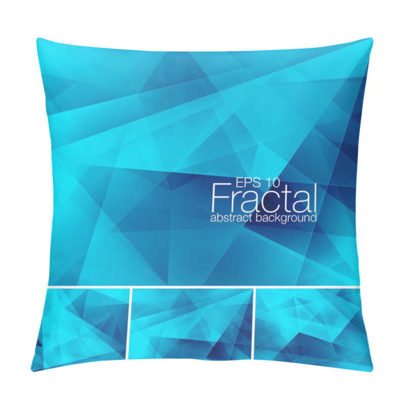 Personality  Fractal Abstract Background Pillow Covers