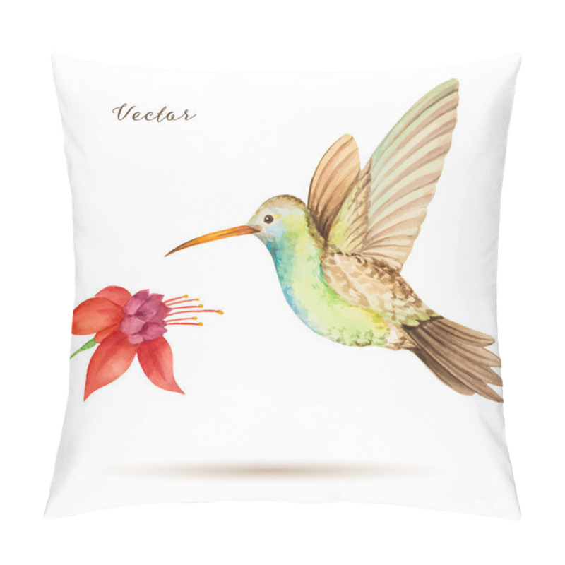 Personality  Hummingbird Pillow Covers