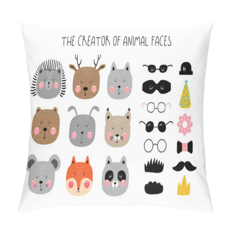 Personality  Creator Of Animals In The Scandinavian Style Pillow Covers