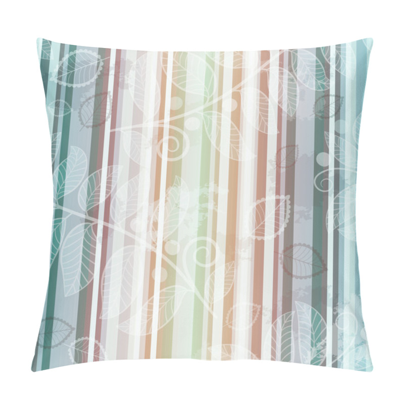 Personality  Seamless Striped Grunge Pattern Pillow Covers