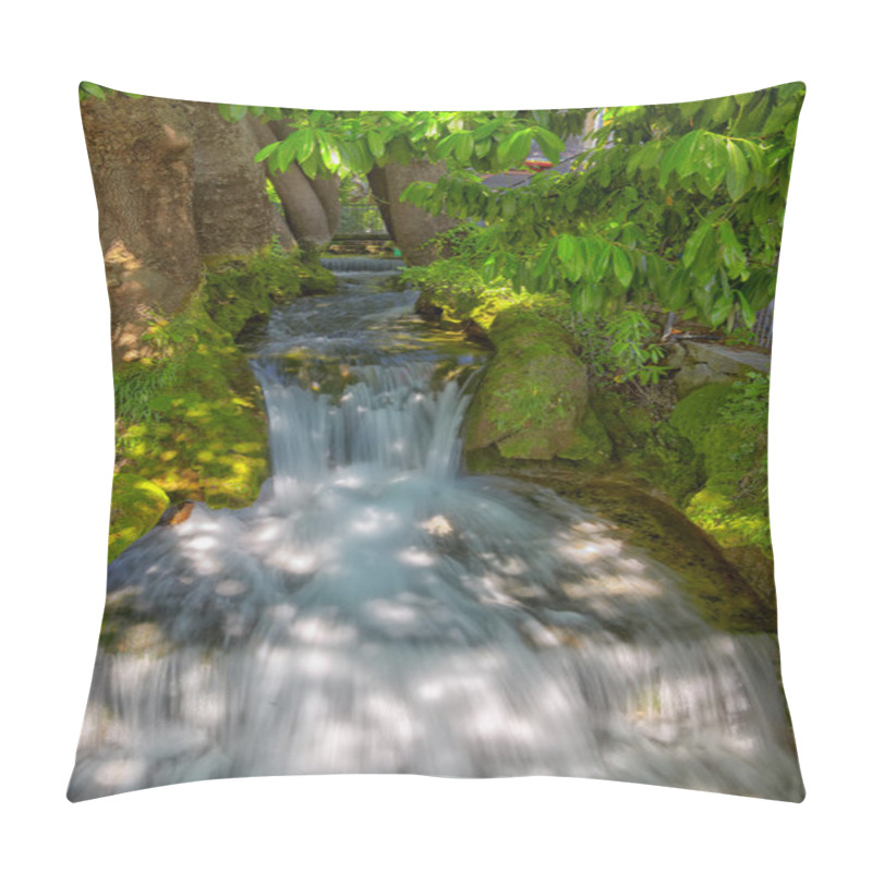 Personality  Waterfall In Edessa Pillow Covers