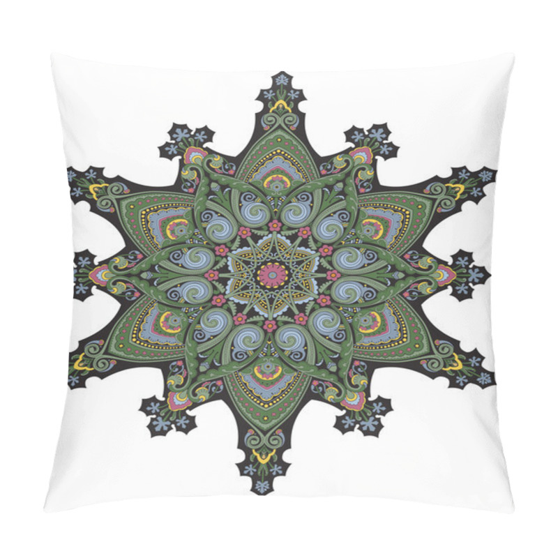 Personality  Middle Eastern Floral Pattern Motif Pillow Covers