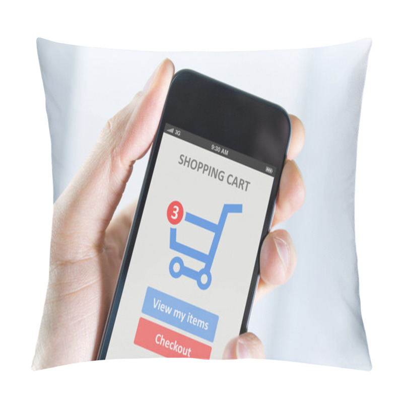 Personality  Mobile Shopping Pillow Covers