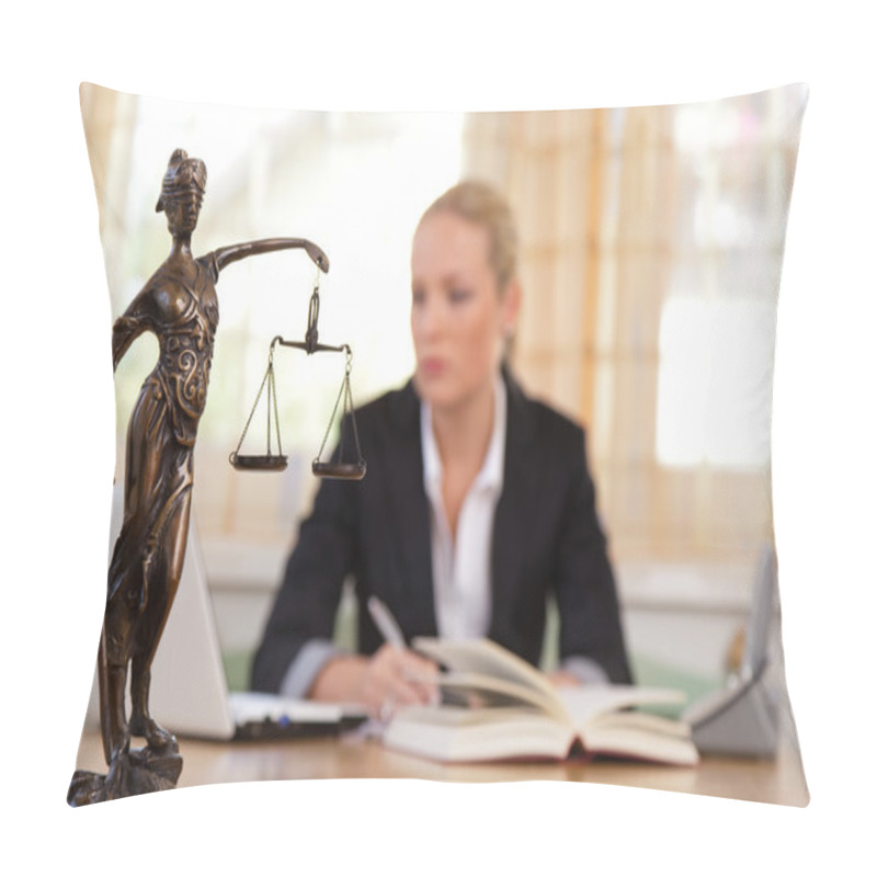 Personality  Attorney In The Office Pillow Covers