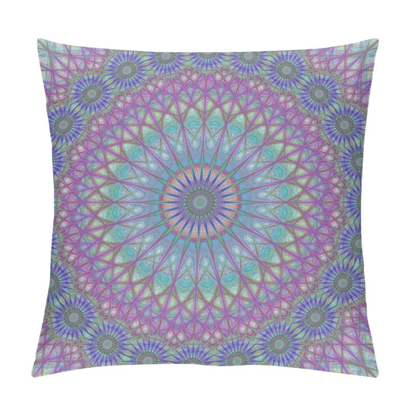 Personality  Abstract Mandala Ornament Background Design Pillow Covers