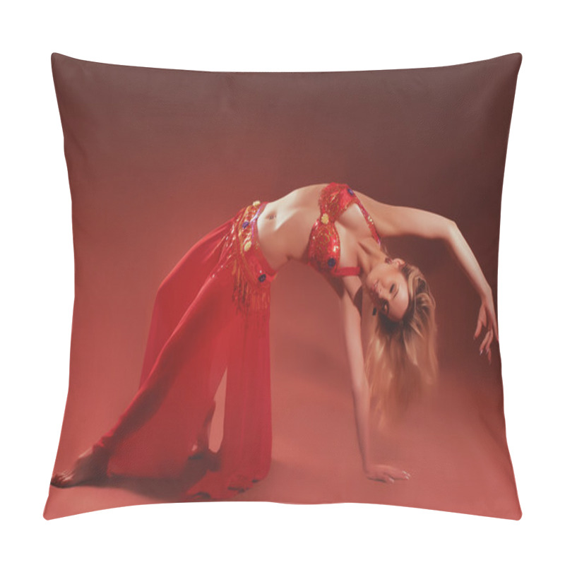 Personality  Beautiful Exotic Belly Dancer Woman Pillow Covers