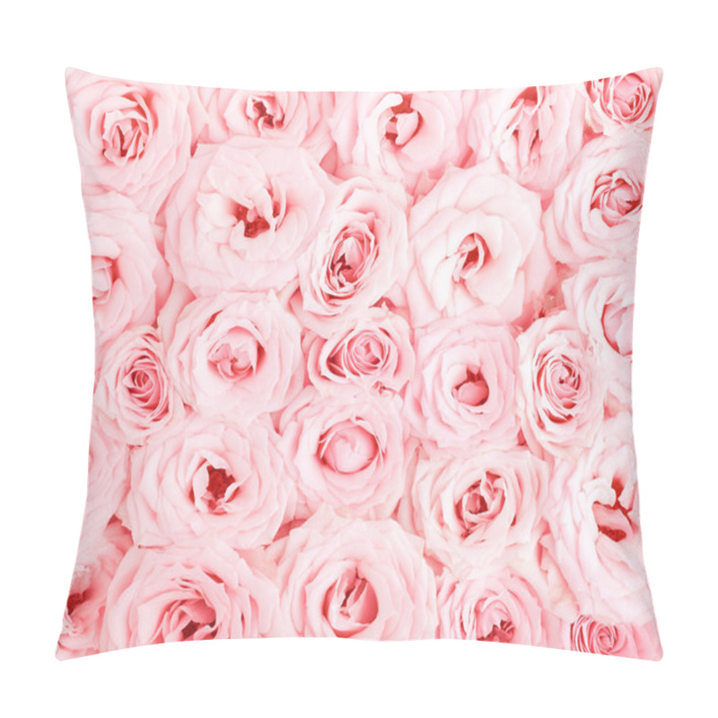 Personality  Pink Roses Background Pillow Covers