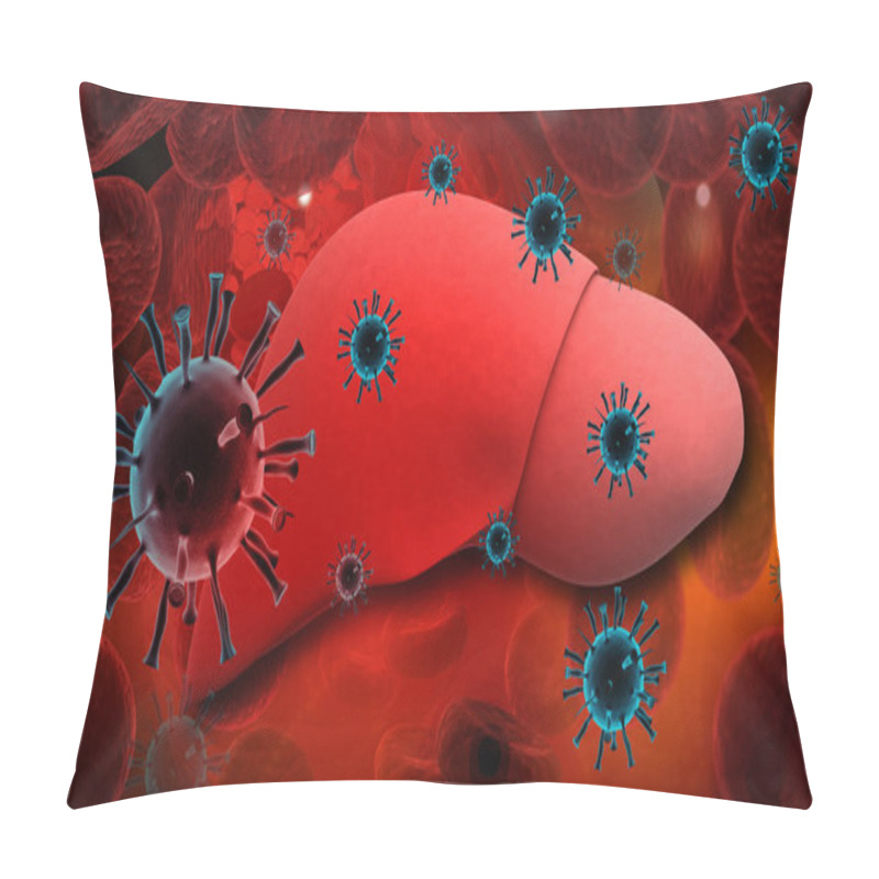 Personality  Liver Infection With Hepatitis Viruses Pillow Covers