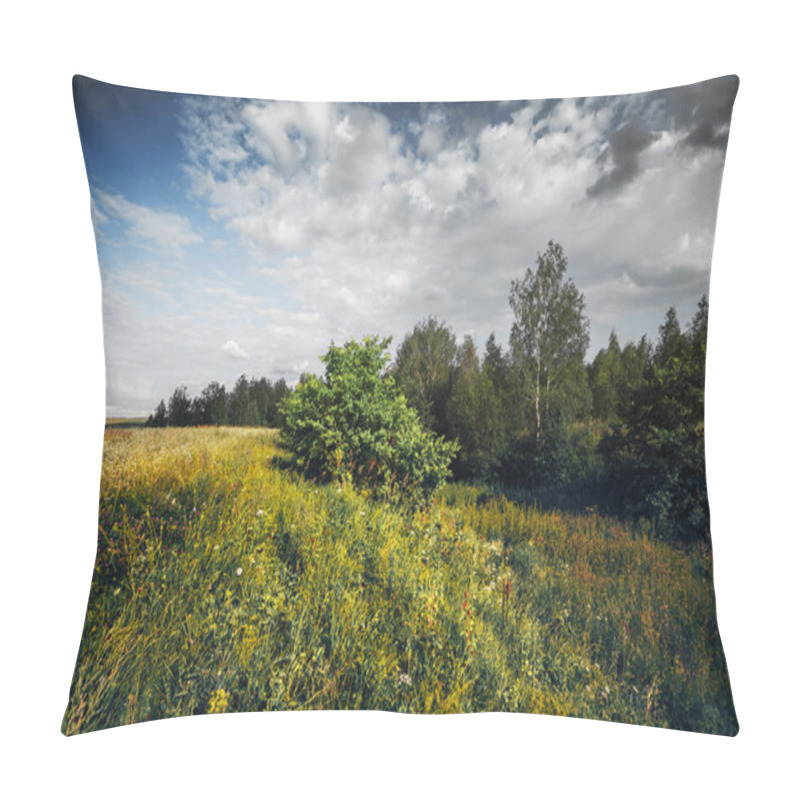 Personality  Wild Herbs On The Summer Pillow Covers